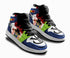 Bardock Kids Sneakers Custom Anime Dragon Ball Shoes For Kids